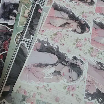 콜라주 시트 100장 이상