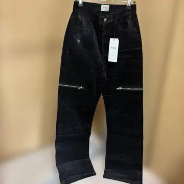 W.W.G 블랙 코듀로이 팬츠