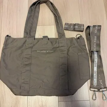 GELATO PIQUE 그레이 토트백