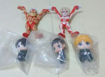 진격의 거인 하그코트 기다림 펜꽂이 총 5종 세트