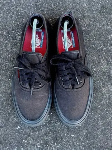 [ 레어품 ] 단종 VANS authentic 26.5 블랙