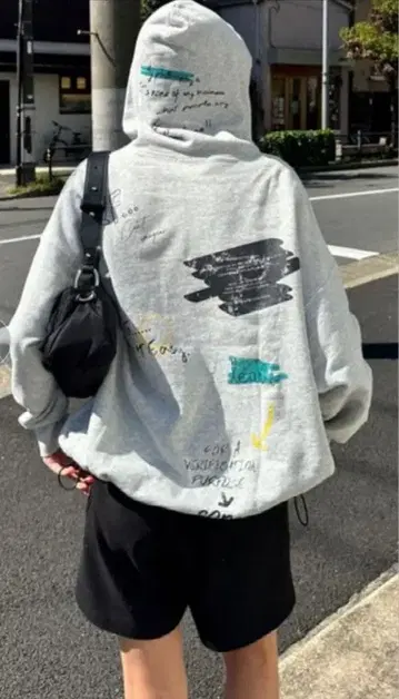 jeanasis ZOZO 한정판 스트릿 그래픽 후디