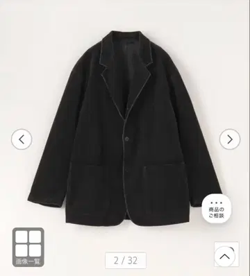 Steven Alan 바이오 코듀로이 싱글 3B 자켓