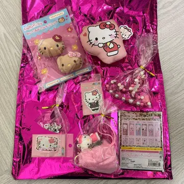 헬로키티 캐릭터 굿즈 세트 일광화상 키티
