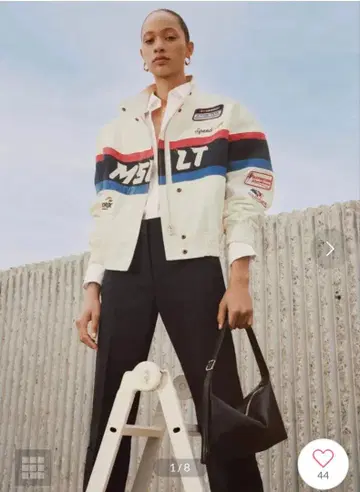 MANGO 레이싱 자켓