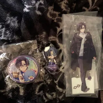 컬러풀 피치 모후군 아크릴 스탠드, 캔 배지 피규어 묶음 판매