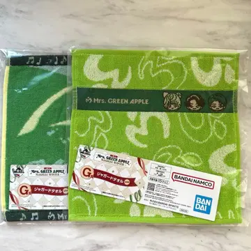 Mrs.GREEN APPLE 미세스 제일복권 G상 자카드 타월