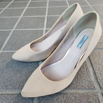 ILIMA 펌프스 스웨이드 24cm L 핑크 하이힐 힐