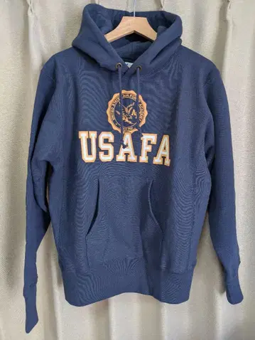 Champion USAFA 후드티 L 네이비 리버스 위브 완판템