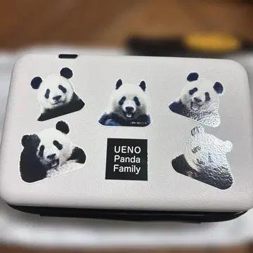 UENO Panda Family 화이트 케이스 ace 택 포함 새상품