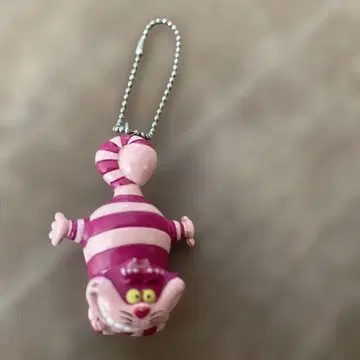 체셔캣 스트랩 핑크와 화이트