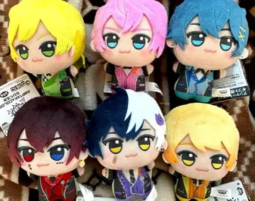 AMPTAK x COLORS SD 인형 봉제 인형 마스코트 전 6종 세트