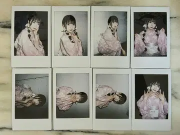 모치즈키 모모 공식 유카타 란 폴라로이드 8장 세트