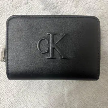 새상품 캘빈클라인 투톤 지갑 블랙