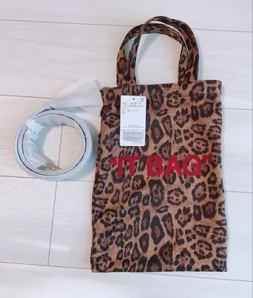 굿 그리프 BELT with LEOPARD IT BAG