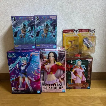 ONE PIECE 외 피규어 7개 묶음 판매