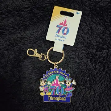 캘리포니아 디즈니랜드 리조트 70주년 키링