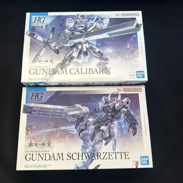 HG 1/144 건담 칼리버 건담 슈바르제테 세트