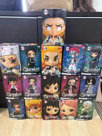 Qposket 피규어 세트 귀멸의 칼날