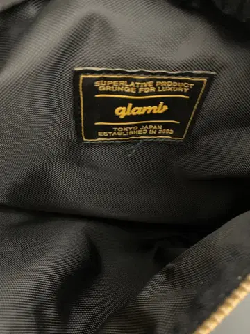 glamb 스웨이드 숄더백 베이지