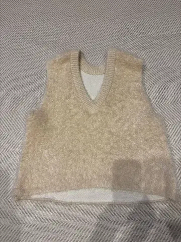 discoat 아이보리 전후 2WAY 페더얀 숏 베스트