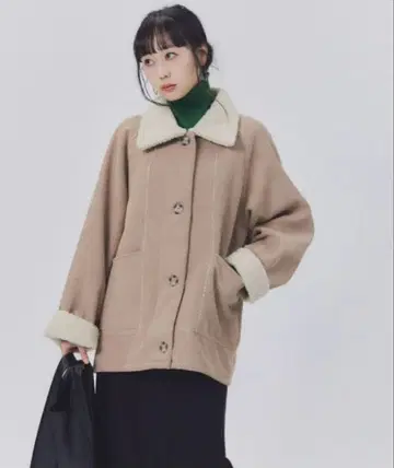 [ HONEYSUCKLE ROSE ] 코듀로이 보아 자켓 M 사이즈