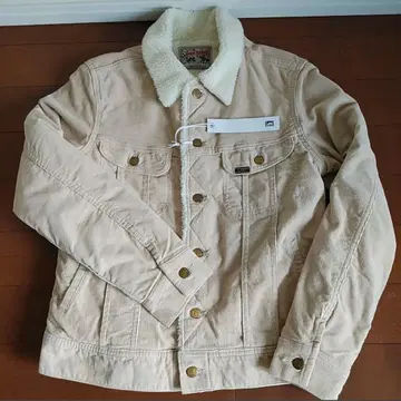 Lee 베이지 보아 자켓 사이즈 M