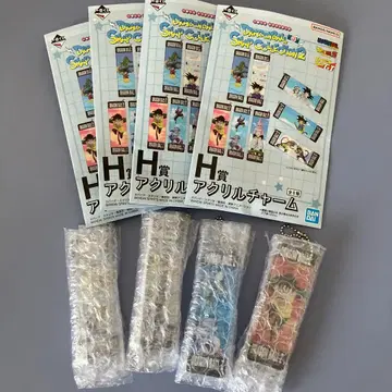 드래곤볼 스냅 컬렉션 2 아크릴 참 5개 세트