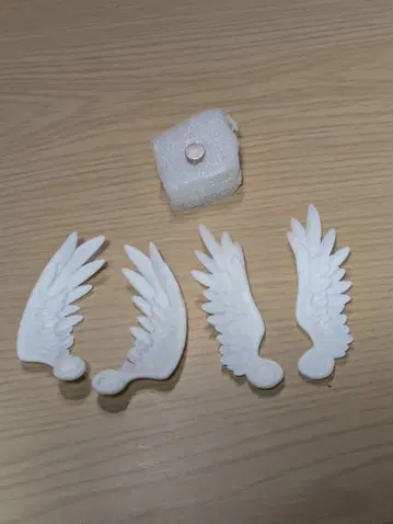 인형용 깃털 부품 자석식 머리 장식 MDD DD SD SDM MSD