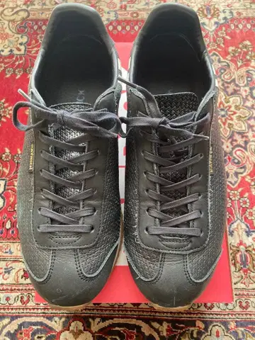 PATRICK 블랙 스니커즈