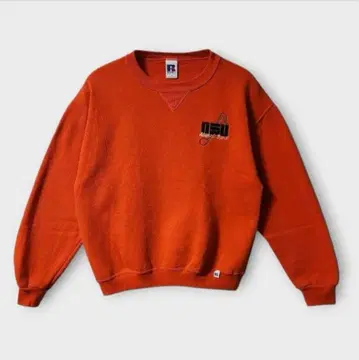 90s RUSSELL ATHLETIC 앞V 맨투맨 오렌지 계열 L 상당