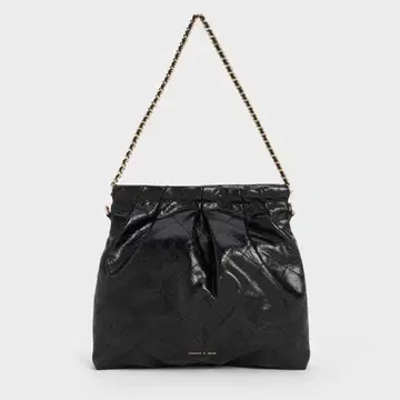 Duo 듀오 블레이드 체인 핸들 호보백 - 블랙