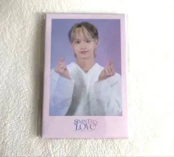 SEVENTEEN 준 캔뱃지 LOVE