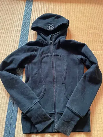 룰루레몬 블랙 풀 집업 후드티