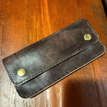 천연 가죽 지갑 올 가죽 손바느질 가죽 공예 핸드메이드
