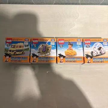 드래곤볼 토미카 4개 세트