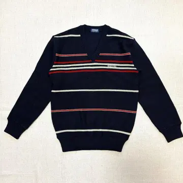 00s vintage V넥 스웨터 아카이브 그런지 y2k 펑크