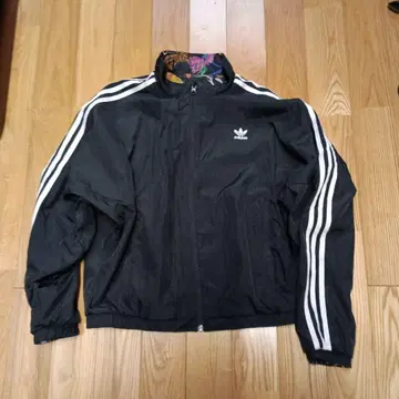adidas 꽃무늬 자켓 블랙