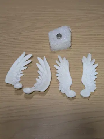 인형용 깃털 부품 자석식 머리 장식 MDD DD SD SDM MSD