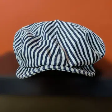 스트라이프 코튼 헌팅 캡