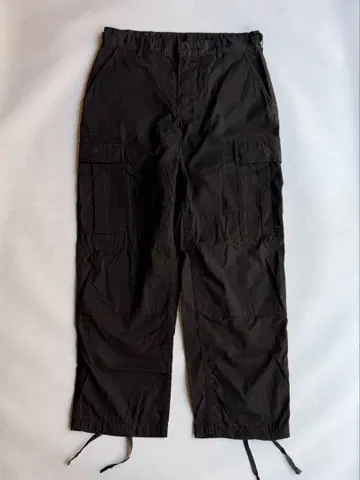 미군 실물 small-xshort BLACK 357 BDU 카고 팬츠