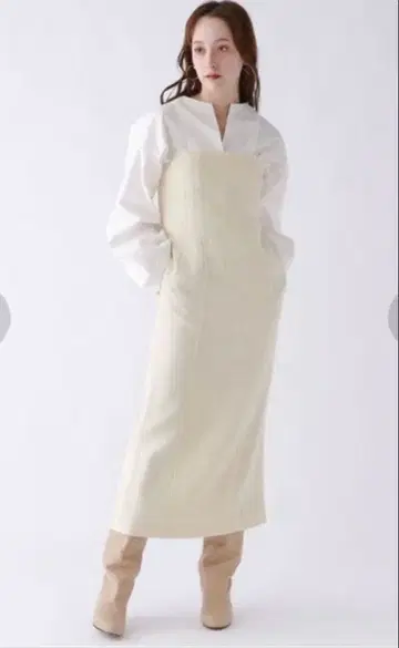 BABYLONE 타카하시 나츠카 콜라보 아이템 트위드 베어 원피스 36