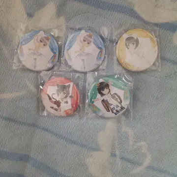 FLOWERS 발레 의상 시리즈 Innocent Grey 캔뱃지