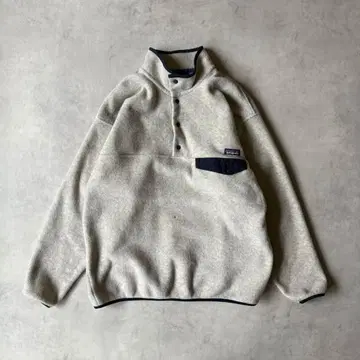 Patagonia 신틸라 스냅 T 베이지 아이보리 XL 사이즈