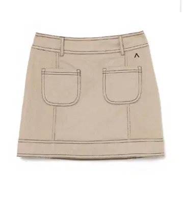 andmary 백 리본 미니 스커트