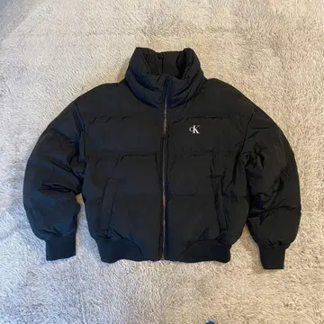 캘빈클라인 진 다운 자켓 블랙 S