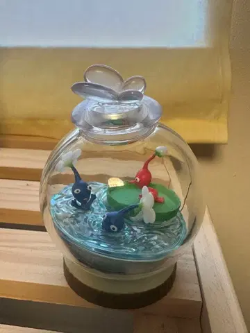 피크민 수조형 피규어