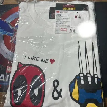 데드풀 & 울버린 T셔츠 L 사이즈