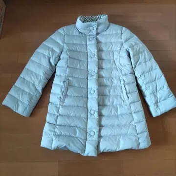 라이트 블루 다운 자켓