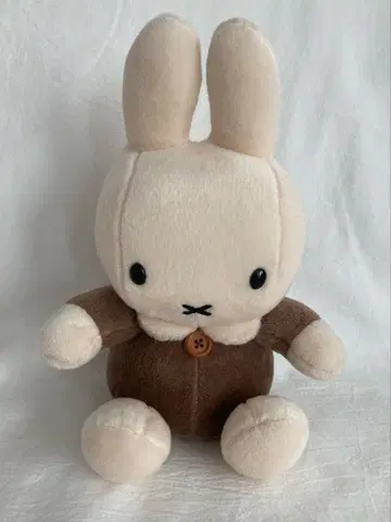 미피 Sekiguchi 브라운 세피아 컬러 봉제 인형 레어